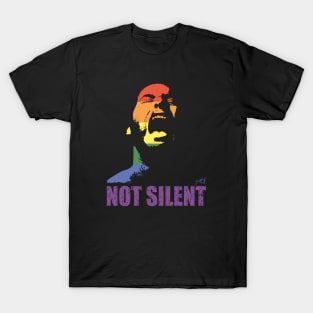 NOT SILENT – PRIDE IN SOLIDARITY by Swoot T-Shirt